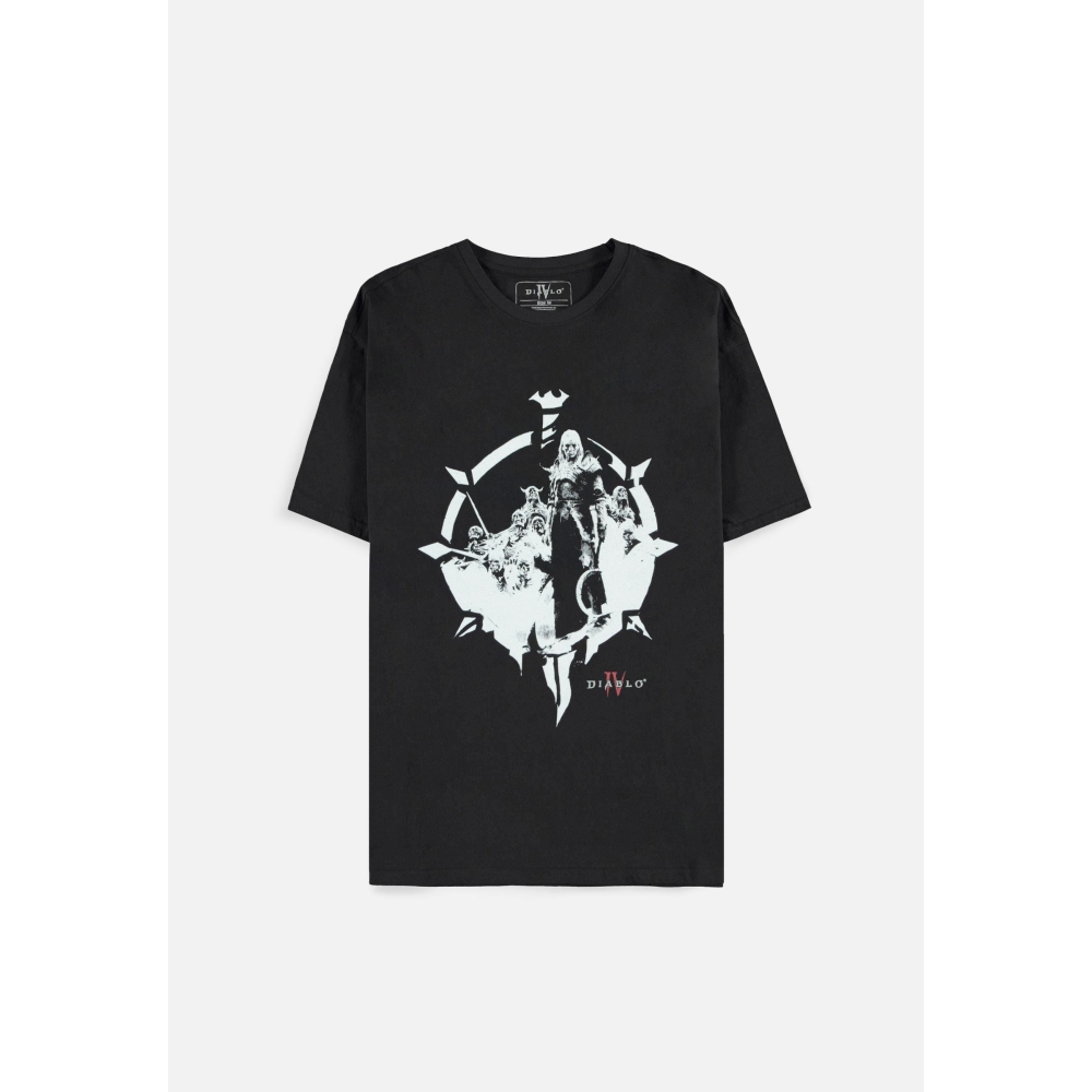 Diablo - Diablo IV Necromancer Sigil Herren TShirt - Schwarz
